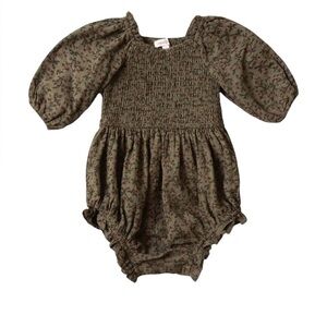 Ivy City Co Baby Teagan Romper Woodland floral 6-9 months